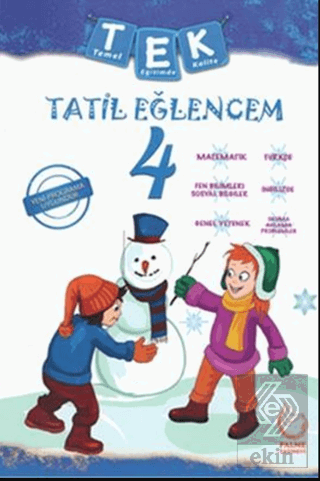 4. Sınıf Tek Tatil Eğlencem Seti (Kış 1. Yarıyıl)