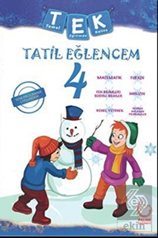 4. Sınıf Tek Tatil Eğlencem Seti (Kış 1. Yarıyıl)