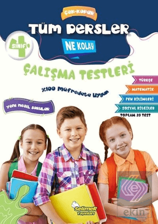 4. Sınıf Tüm Dersler Çek-Kopar Ne Kolay Çalışma Testleri