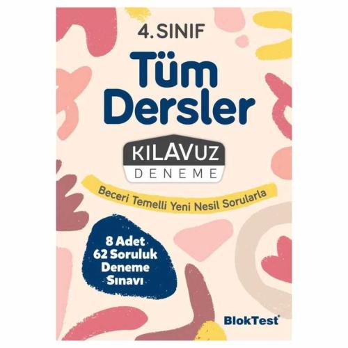 4. Sınıf Tüm Dersler Kılavuz Deneme