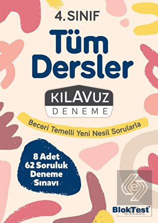4. Sınıf Tüm Dersler Kılavuz Deneme