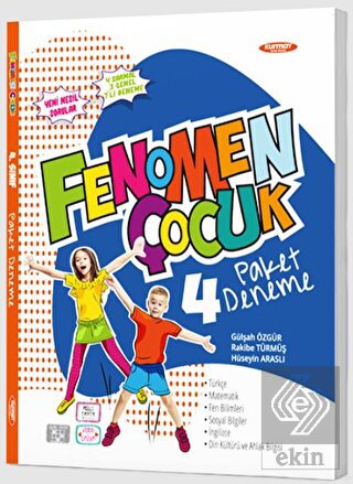 4. Sınıf Tüm Dersler Paket Deneme (7 Deneme) Fenom