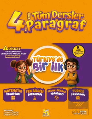 4. Sınıf Tüm Dersler Paragraf Soru Bankası