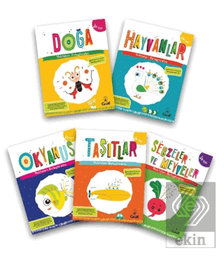 4 Yaş Noktaları Birleştirelim Serisi (5 Kitap Takı