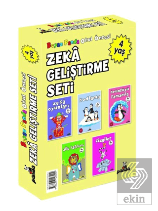 4 Yaş Zeka Geliştirme Seti (5 Kitap Takım)