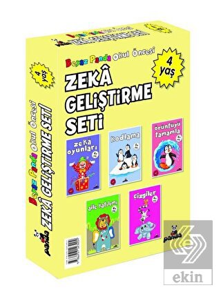 4 Yaş Zeka Geliştirme Seti (5 Kitap Takım)