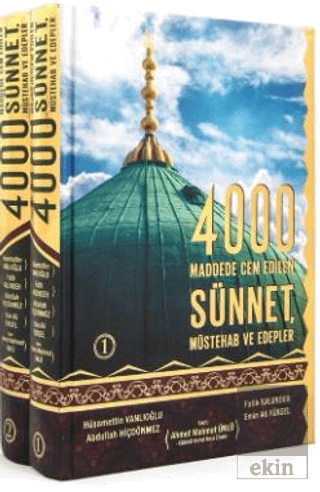 4000 Sünnet Müstehab Ve Edepler 2 Cilt Takım