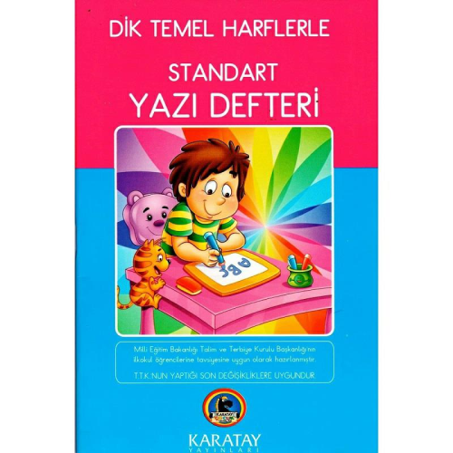 4E Dik Temel Harflerle Standart Yazı Defteri