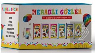 4E MERAKLI GÖZLER EĞİTİM SETİ-6 KİTAP(0-3YAŞ) 36LI