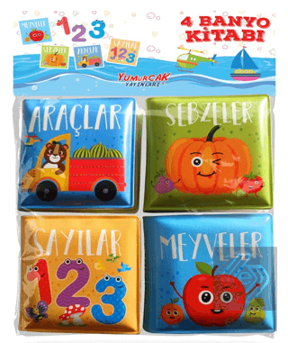 4'lü Set Banyo Kitabı