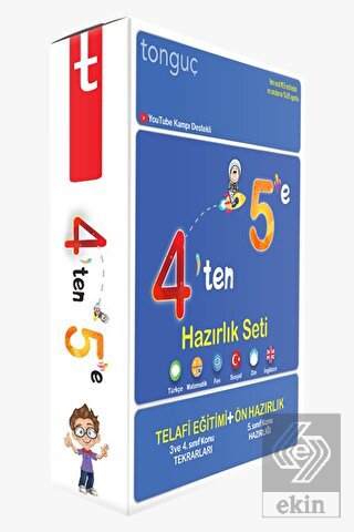 4'ten 5'e Hazırlık Seti Tonguç Akademi