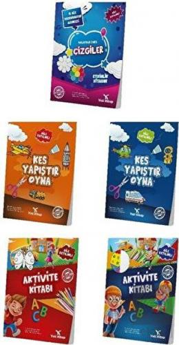 5-7 Yaş Okul Öncesi Aktivite Seti (5 Kitap)