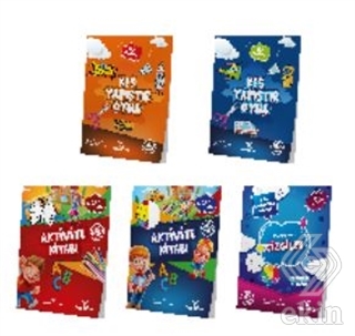 5-7 Yaş Okul Öncesi Aktivite Seti (5 Kitap)