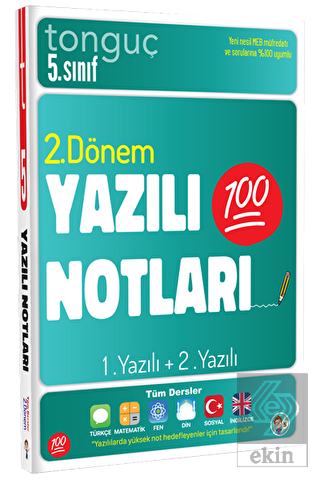 5. Sınıf 2. Dönem Yazılı Notları