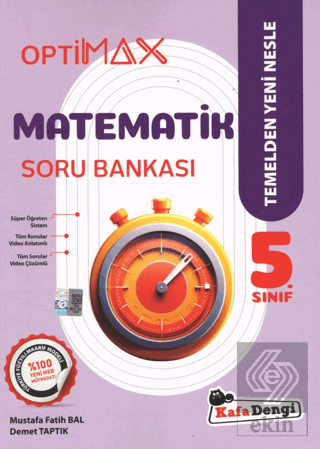 5. Sınıf 2025 Optimax Matematik Soru Bankası