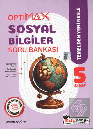 5. Sınıf 2025 Optimax Sosyal Bilgiler Soru Bankası