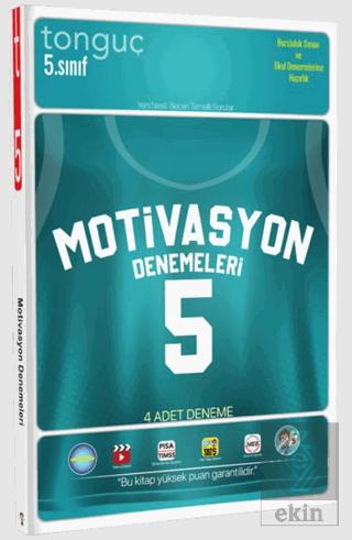 5. Sınıf 4'lü Motivasyon Denemeleri Tonguç Akademi