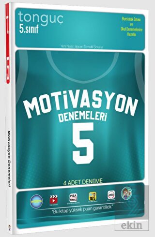5. Sınıf 4'lü Motivasyon Denemeleri Tonguç Akademi