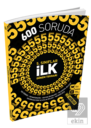 5. Sınıf 600 Soruda İlk Dönem Tekrarı