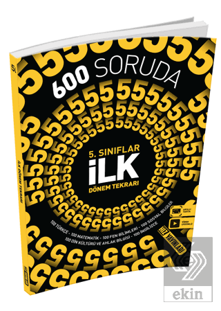 5. Sınıf 600 Soruda İlk Dönem Tekrarı