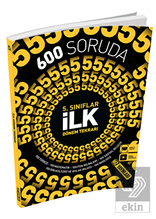 5. Sınıf 600 Soruda İlk Dönem Tekrarı