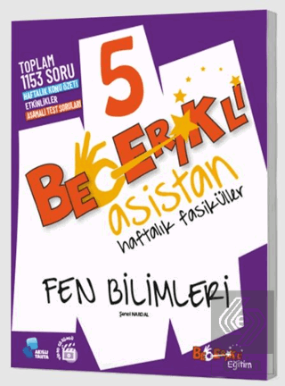 5. Sınıf Becerikli Asistan Fen Bilimleri Aylık Dergiler Seti