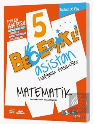 5. Sınıf Becerikli Asistan Matematik Haftalık Fasiküller