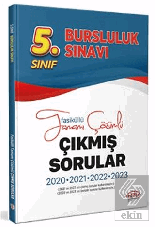 5. Sınıf Bursluluk 3 Yıl Çıkmış Sorular ve Çözümle