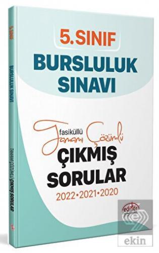 5. Sınıf Bursluluk 3 Yıl Çıkmış Sorular ve Çözümle
