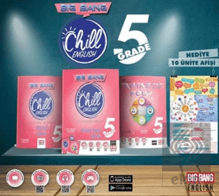 5. Sınıf Chill English (Practice Book+ Fantastic Four +Quiz Book)