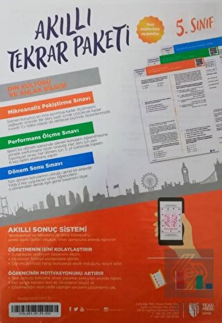 5. Sınıf Din Kültürü ve Ahlak Bilgisi Akıllı Tekra