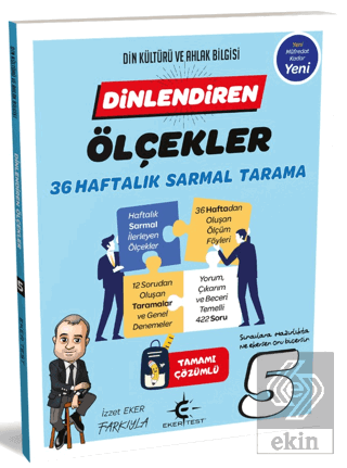 5. Sınıf Din Kültürü ve Ahlak Bilgisi Dinlendiren Ölçekler