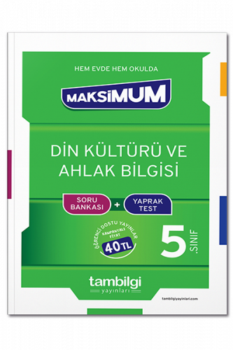 5. Sınıf Din Kültürü Ve Ahlak Bilgisi Soru Bankası
