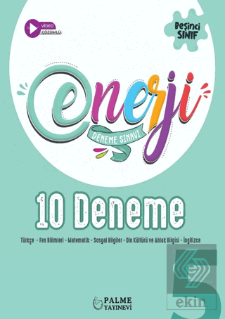 5. Sınıf Enerji Tüm Dersler 10'lu Deneme Kitabı