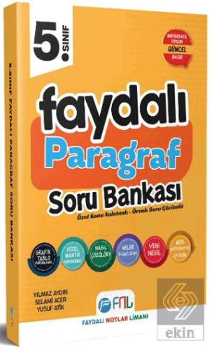 5. Sınıf Faydalı Paragraf Soru Bankası