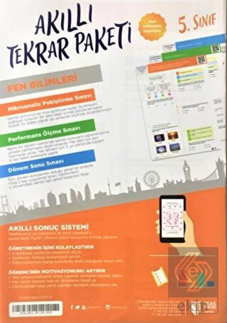 5. Sınıf Fen Bilimleri Akıllı Tekrar Paketleri