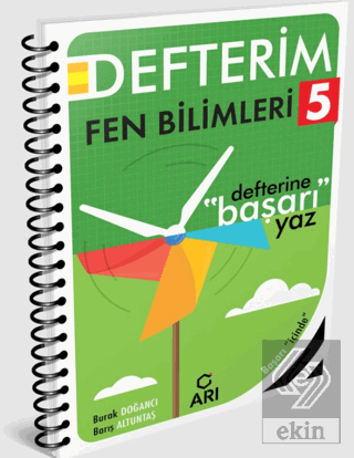 5. Sınıf Fen Bilimleri Defterim