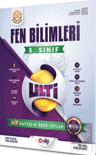 5. Sınıf Fen Bilimleri Haftalık Ödev Föyleri 24-25 Kolektif ULTİ Satın