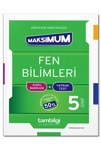 5. Sınıf Fen Bilimleri Soru Bankası + Yaprak Test