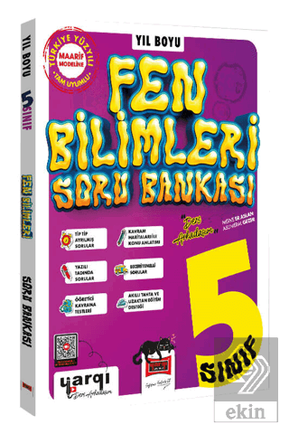 5. Sınıf Fen Bilimleri Yıl Boyu Soru Bankası