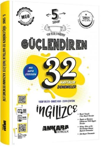 5. Sınıf İngilizce Güçlendiren 32 Haftalık Denemeleri
