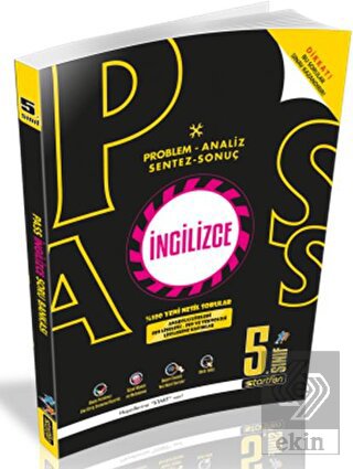 5. Sınıf İngilizce PASS Soru Bankası Startfen Yayı