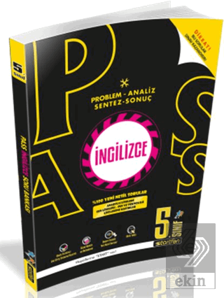 5. Sınıf İngilizce PASS Soru Bankası Startfen Yayı