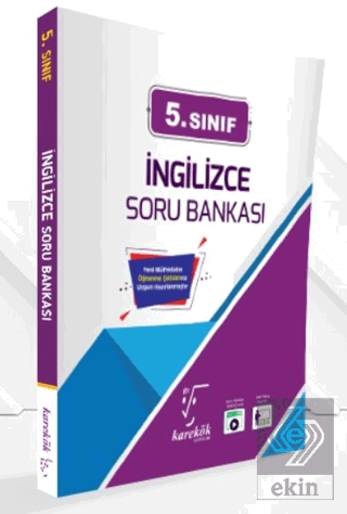 5.Sınıf İngilizce Soru Bankası Karekök Yayınları