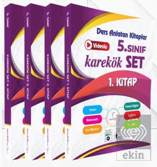 5. Sınıf Karekök Set (4 Kitap) Kolektif Karekök Yayıncılık Satın Al - 