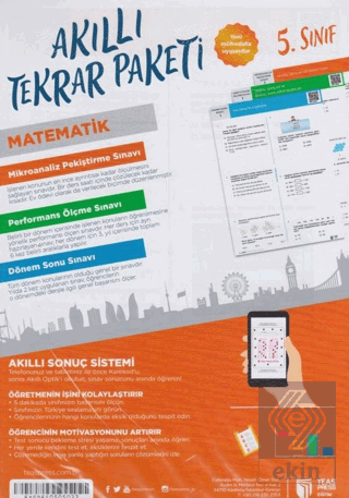 5. Sınıf Matematik Akıllı Tekrar Paketleri