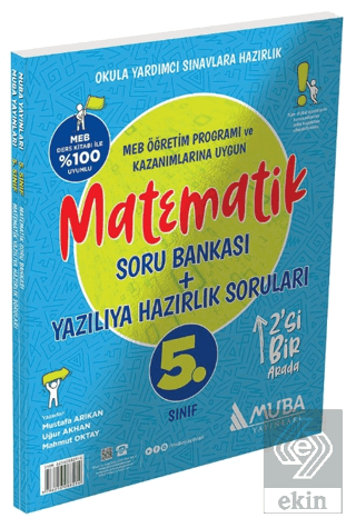 5. Sınıf Matematik Soru Bankası + Yazılıya Hazırlık Soruları 2si 1 Ara