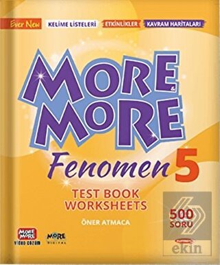 Kurmay ELT 5. Sınıf More More English Fenomen Test Book