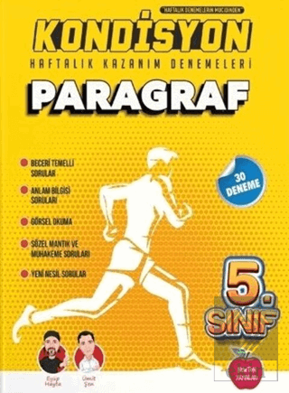5. Sınıf Paragraf Kondisyon Haftalık Kazanım Denemeleri