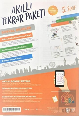 5. Sınıf Sosyal Bilgiler Akıllı Tekrar Paketleri